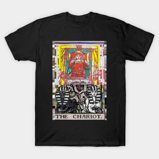 The Chariot Tarot Card Tarot Lover Gift Design T-Shirt